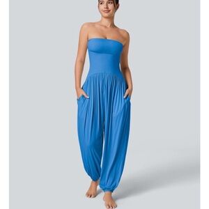 Strapless Black Jumpsuit